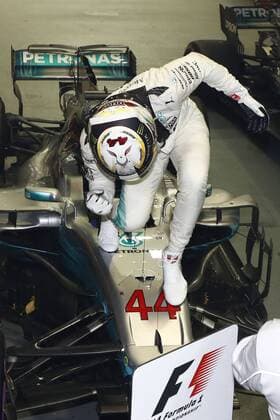 Motorsports: FIA Formula One World Championship WM Weltmeisterschaft 2017, Grand Prix of Singapore, 44 Lewis Hamilton (GBR, Mercedes AMG Petronas F1 Team), Singapore Singapore
