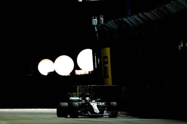 Motorsports: FIA Formula One World Championship WM Weltmeisterschaft 2017, Grand Prix of Singapore, 44 Lewis Hamilton (GBR, Mercedes AMG Petronas F1 Team), Singapore Singapore