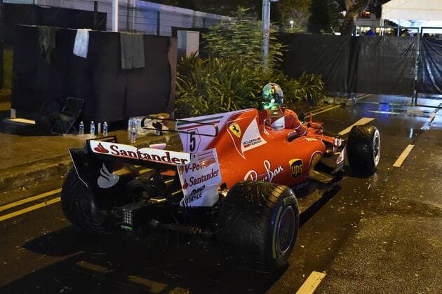 Motorsports: FIA Formula One World Championship WM Weltmeisterschaft 2017, Grand Prix of Singapore, 5 Sebastian Vettel (GER, Scuderia Ferrari), Singapore Singapore