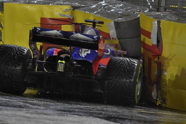Motorsports: FIA Formula One World Championship WM Weltmeisterschaft 2017, Grand Prix of Singapore, 26 Daniil Kvyat (RUS, Scuderia Toro Rosso), Singapore Singapore