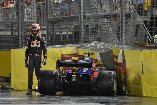 Motorsports: FIA Formula One World Championship WM Weltmeisterschaft 2017, Grand Prix of Singapore, 26 Daniil Kvyat (RUS, Scuderia Toro Rosso), Singapore Singapore