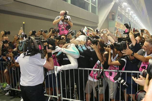 Lewis Hamilton (GB 44), Mercedes AMG Petronas Motorsport, Grosser Preis von Singapur 2017, Rennen, Motorsport, Formel 1, 17.09.2017, Singapur Copyright: xEIBNER JERRYxANDREx EP_JAE