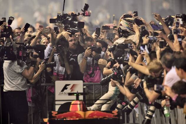 Lewis Hamilton (GB 44), Mercedes AMG Petronas Motorsport, Grosser Preis von Singapur 2017, Rennen, Motorsport, Formel 1, 17.09.2017, Singapur Copyright: xAndre Eibner-Pressefotox EP_JAE