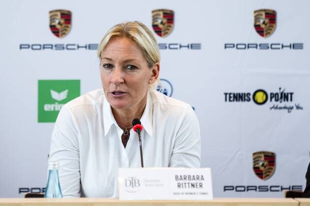 Barbara Rittner (DTB); DTB Pressekonferenz , Stuttgart Rathaus, 20170919; Stuttgart Copyright: xWuechner Eibner-Pressefotox EP_NWR