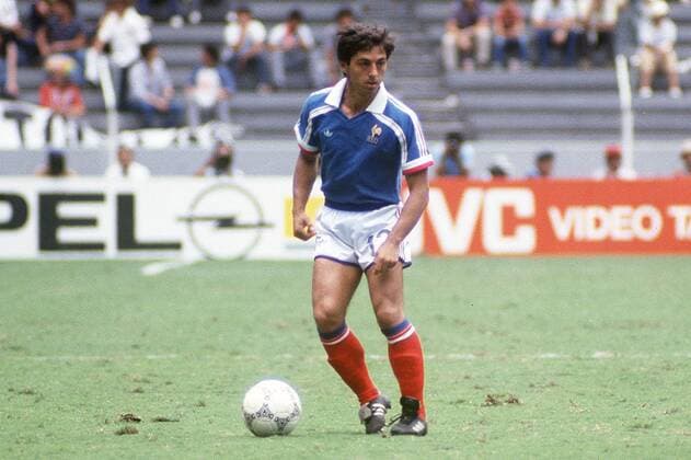 ALAIN GIRESSE CAMPIONATI MONDIALI MESSICO 1986 SEMI FINALE FRANCIA-GERMANIA 0-