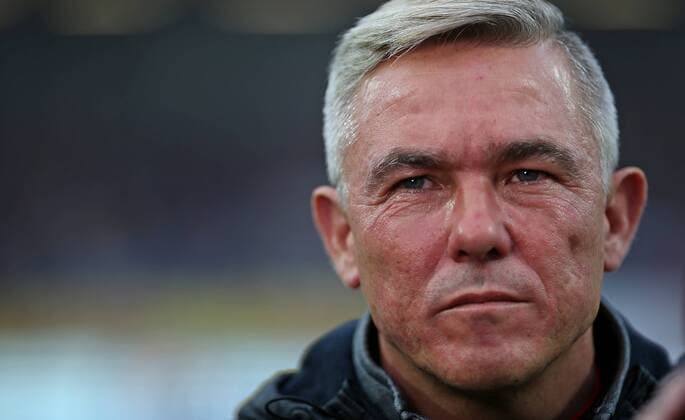 Kiel, Germany 19.09.2017, 2. Bundesliga 7. Spieltag, Holstein Kiel - FC St. Pauli, Trainer Olaf Janssen (FC St. Pauli) ( DeFodi502