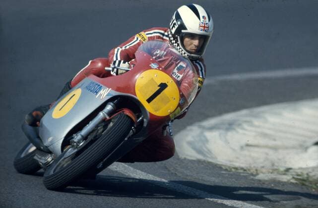 Motorrad-Weltmeisterschaft Phil Read MV Agusta 1975 in Assen