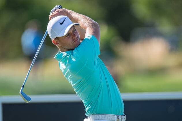 Tom Lewis of England during day 2 of the European Tour - Portugal Masters 2017 at Dom Pedro Victoria Golf Course, Vilamoura, Portugal on 22 September 2017. Copyright: xMatthewxBuchanx 16770042