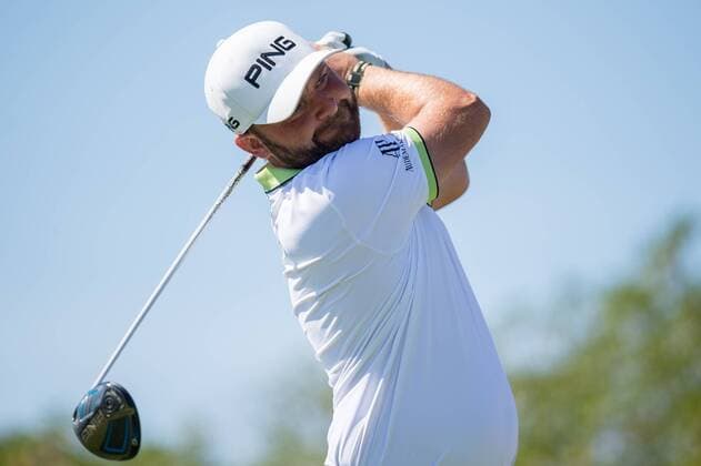 Andy Sullivan of England tees off during day 2 of the European Tour - Portugal Masters 2017 at Dom Pedro Victoria Golf Course, Vilamoura, Portugal on 22 September 2017. Copyright: xMatthewxBuchanx 16770071