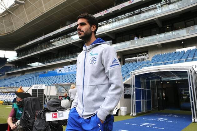 23.09.2017, xtvx, Fussball 1. Bundesliga, TSG 1899 Hoffenheim - FC Schalke 04, emspor, v.l. Pablo Insua (FC Schalke 04) Portrait Sinsheim