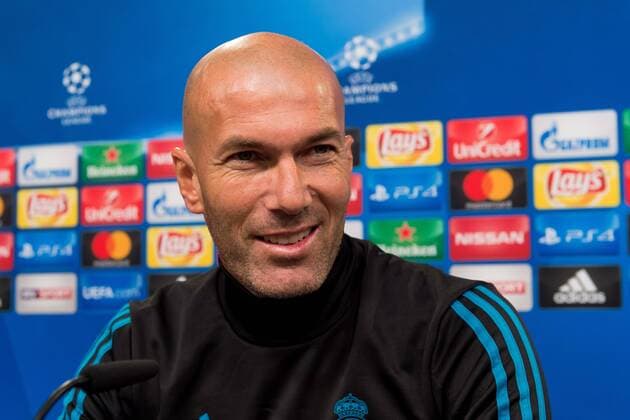 Bilder des Tages - SPORT Dortmund, Germany, 25.09.2017, UEFA Champions League Pressekonferenz, Real Madrid, Trainer Zinedine Zidane (Real) ( DeFodi001