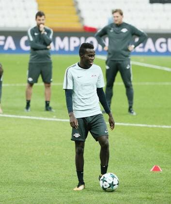 RB Leipzig - Training Fussball Champions League Istanbul, 25.09.2017, Vodafone Park, Fussball, UEFA Champions League, Gruppe G, 2.Spieltag , Besiktas Istanbul vs. RB Leipzig , Training am Vortag des Spieles. , Im Bild; Bruma (17, RB Leipzig). ,