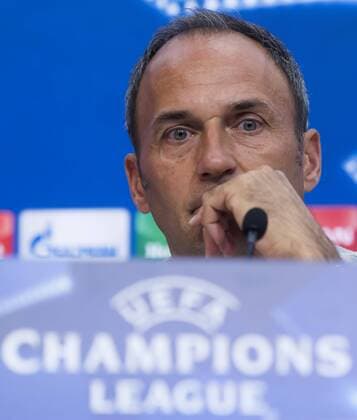 NK Maribor s coach Darko Milanic delivers a press conference PK Pressekonferenz prior to tomorrow s Champions League match against Sevilla FC, in Seville, Andalusia, Spain, 25 September 2017. Maribor s press conference !ACHTUNG: NUR REDAKTIONELLE NUTZUNG!  Copyright: xRAULxCAROxCADENASx SEV001 20170925-636419716634873443