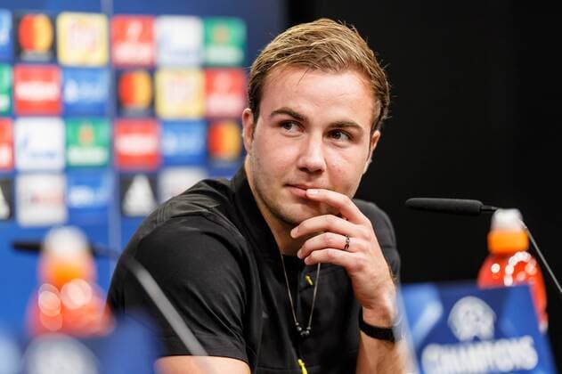 Bilder des Tages - SPORT Dortmund, Germany, 25.09.2017, UEFA Champions League Pressekonferenz, BV Borussia Dortmund, Mario Goetze (BVB) ( DeFodi507