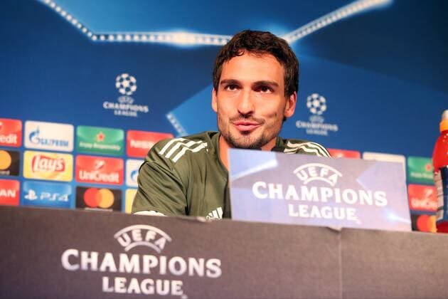 Mats Hummels (FC Bayern Muenchen 5), Pressekonferenz, Paris Saint-Germain vs. FC Bayern Muenchen, Champions League, Fussball, 26.09.2017, Paris Copyright: xLanger Eibner-Pressefotox EP_HLR