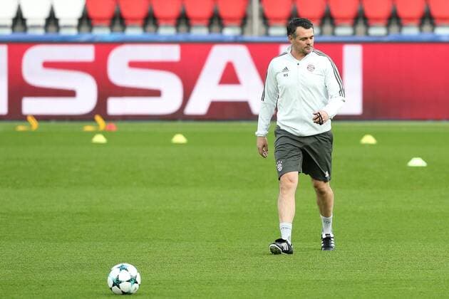 Co-Trainer Willy Sagnol (FC Bayern Muenchen), Training, Paris Saint-Germain vs. FC Bayern Muenchen, Champions League, Fussball, 26.09.2017, Paris Copyright: xLanger Eibner-Pressefotox EP_HLR