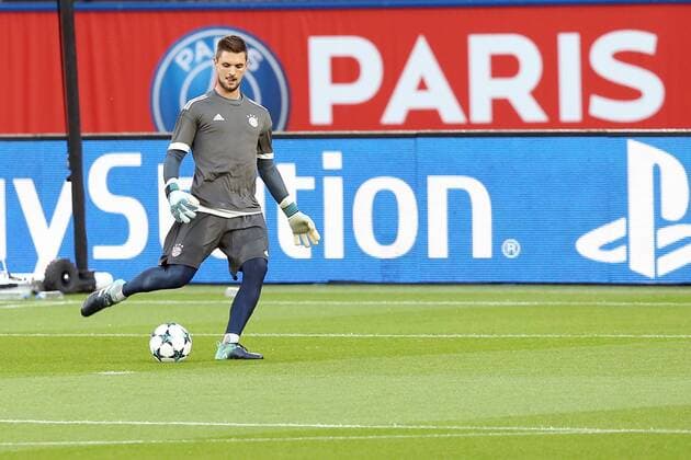 Torwart Sven Ulreich (FC Bayern Muenchen 26), Training, Paris Saint-Germain vs. FC Bayern Muenchen, Champions League, Fussball, 26.09.2017, Paris Copyright: xLanger Eibner-Pressefotox EP_HLR