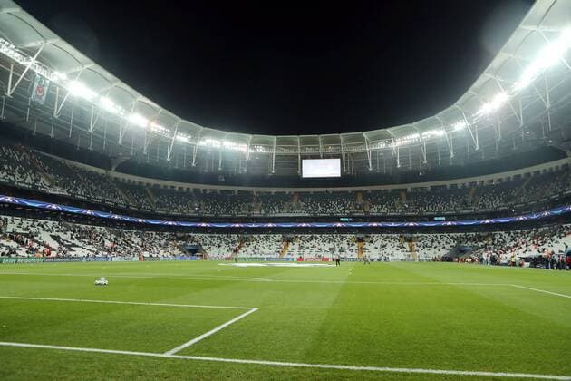 Besiktas Istanbul - RB Leipzig Fussball Champions League Istanbul, 26.09.2017, Vodafone Park, Fussball, UEFA Champions League, Gruppe G, 2.Spieltag , Besiktas Istanbul vs. RB Leipzig , Im Bild; Stadionansicht. ,