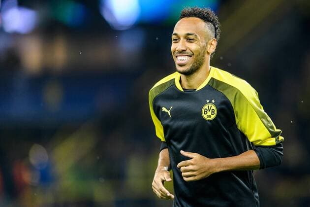 Pierre-Emerick Aubameyang (Borussia Dortmund 17) beim Champions League Spiel zwischen Borussia Dortmund und Real Madrid am 26.09.2017, Dortmund Copyright: xSchuelerx xEibnerx-xPressefotox EP_EER