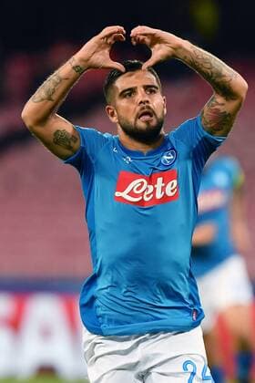 Bilder des Tages - SPORT As Napoli 26 09 2017 - Champions League Napoli-Feyenoord foto Antonello Sammarco Image nella foto: esultanza gol Lorenzo insigne 
