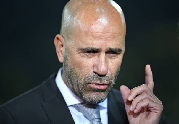 26.09.2017, Fussball UEFA Champions League 2017 2018, Gruppenphase, 2.Spieltag, Borussia Dortmund - Real Madrid, im Signal-Iduna-Park Dortmund. Trainer Peter Bosz (Dortmund) 