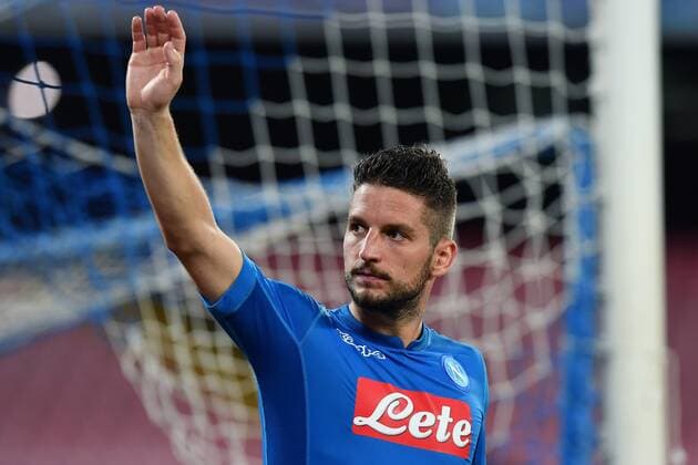 As Napoli 26 09 2017 - Champions League Napoli-Feyenoord foto Antonello Sammarco Image nella foto: Dries Mertens 
