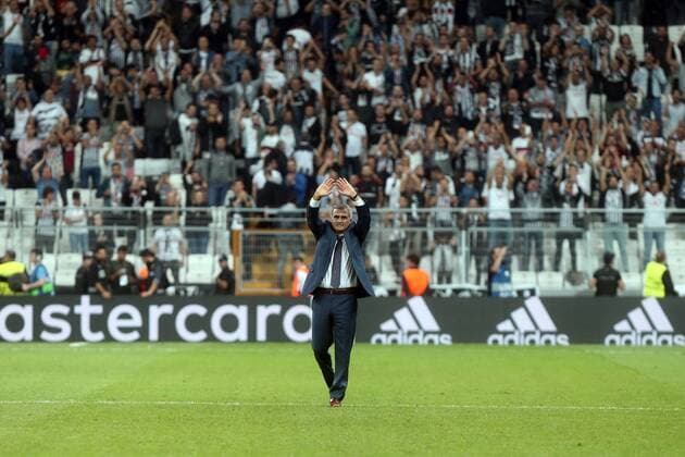 Senol Gunes of Besiktas during Besiktas vs. Leipzig UEFA Champions League game at Vodafone Park, Istanbul, September 26th, 2017.  Copyright: TolgaxAdanali 15811484