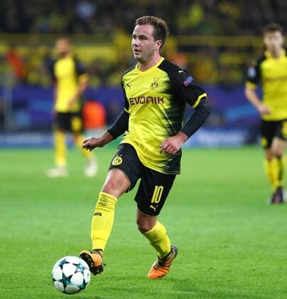 Dienstag 26.09.2017, Saison 2017 2018, UEFA Champions League, 2. Spieltag im Dortmunder Signal Iduna Park, BVB 09 Borussia Dortmund - Real Madrid, Mario Goetze (BVB)