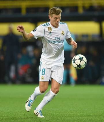 Championsleague: Borussia Dortmund - Real Madrid 26.09.2017. Toni Kroos (Real). HM