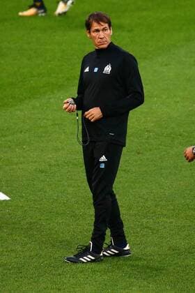 SOCCER - EL, RBS vs Marseille SALZBURG,AUSTRIA,27.SEP.17 - SOCCER - UEFA Europa League, group stage, Red Bull Salzburg vs Olympique Marseille, preview, training Marseille. Image shows head coach Rudi Garcia (Marseille). GEPAxpictures xFelixxRoittner