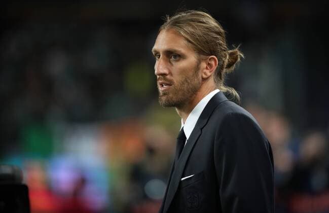 Anderlecht s interim head coach Nicolas Frutos pictured during the second game in the group stage (Group B) of the UEFA Champions League competition between Belgian soccer team RSC Anderlecht and Scottish Celtic FC, Wednesday 27 September 2017 in Brussels. VIRGINIExLEFOUR  x05173743x