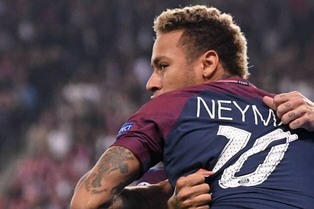 10 NEYMAR JR psg JOIE FOOTBALL Paris SG vs Bayern Munich Ligue des Champions 27 09 2017 AnthonyBIBARD FEP Panoramic 