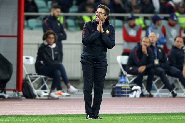 Eusebio Di Francesco Roma Baku 27-09-2017 Football Champions League 2017 2018 Group C Qarabag - AS Roma Foto Gino Mancini Insidefoto ginoxmancini