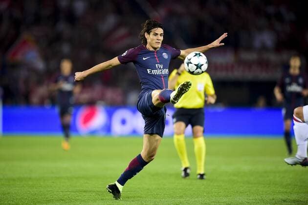 CAVANI Edinson PSG FOOTBALL PSG vs Bayern de Munich Ligue des Champions 27 10 2017 JBAutissier Panoramic 