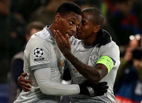 UEFA Champions League: CSKA Moscow (Russia) - Manchester United ManU (England) - 1: 4. player Manchester United Anthony Marsial. 