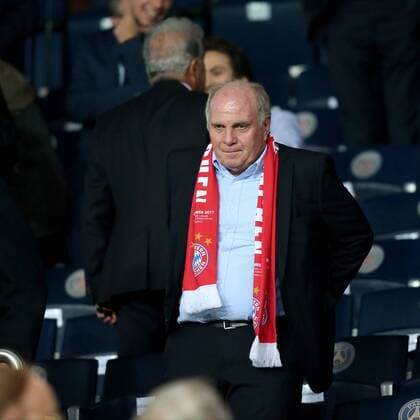 Uli Hoeness angespannt, Paris Saint-Germain vs. FC Bayern Muenchen, Champions League, Fussball, 27.09.2017, Paris Copyright: xLanger Eibner-Pressefotox EP_HLR