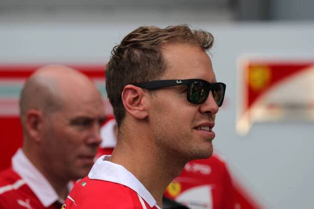 28.09.2017 - Sebastian Vettel (GER) Scuderia Ferrari SF70H Malaysian Grand Prix, Sepang 28 September - 1 October 2017 28.09.2017 - Sebastian Vettel (GER) Scuderia Ferrari SF70H 