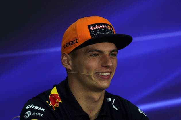 28.09.2017 - press conference PK Pressekonferenz Max Verstappen (NED) Red Bull Racing RB13 Malaysian Grand Prix, Sepang 28 September - 1 October 2017 28.09.2017 - Press conference, Max Verstappen (NED) Red Bull Racing RB13 