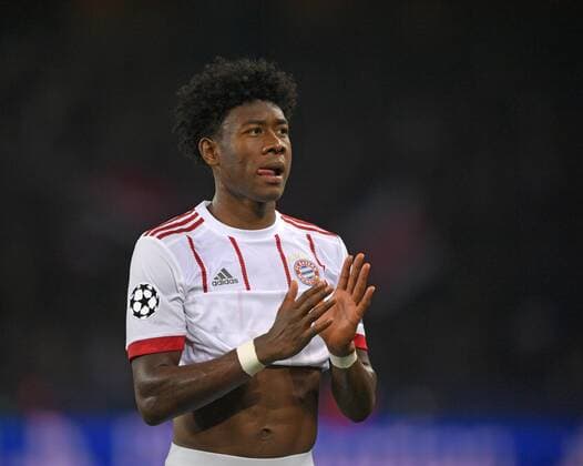 27.09.2017, Fussball UEFA Champions League 2017 2018, Gruppenphase, 2.Spieltag, Paris Saint Germain - FC Bayern München, im Stade du Parc des Princes in Paris. David Alaba (FC Bayern München) frustriert nach dem Spiel. 