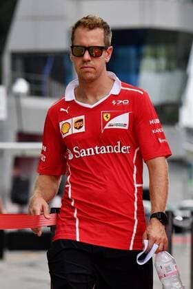 Sebastian Vettel (GER 5), Scuderia Ferrari, Grosser Preis von Malaysia 2017, Vorbereitungen, Motorsport, Formel 1, 28.09.2017, Kuala Lumpur Copyright: xEIBNER JERRYxANDREx EP_JAE