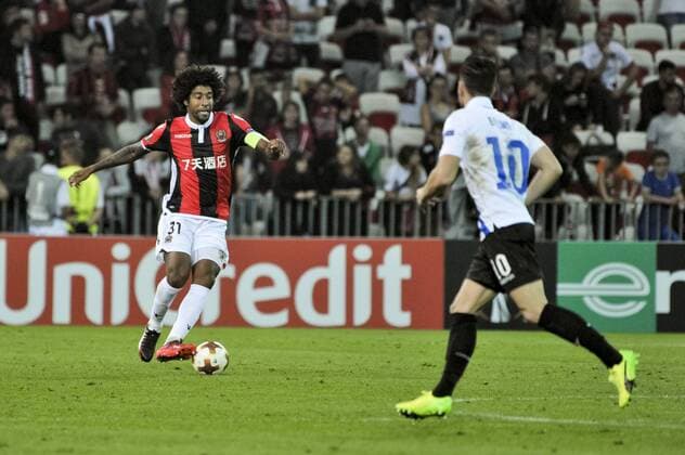 Dante OGC Nice FOOTBALL OGC Nice vs Vitesse Arnhem Ligue Europa 28 09 2017 NorbertScanella Panoramic 
