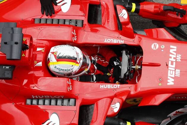 Motorsports: FIA Formula One World Championship WM Weltmeisterschaft 2017, Grand Prix of Malaysia, 5 Sebastian Vettel (GER, Scuderia Ferrari), Sepang Malaysia