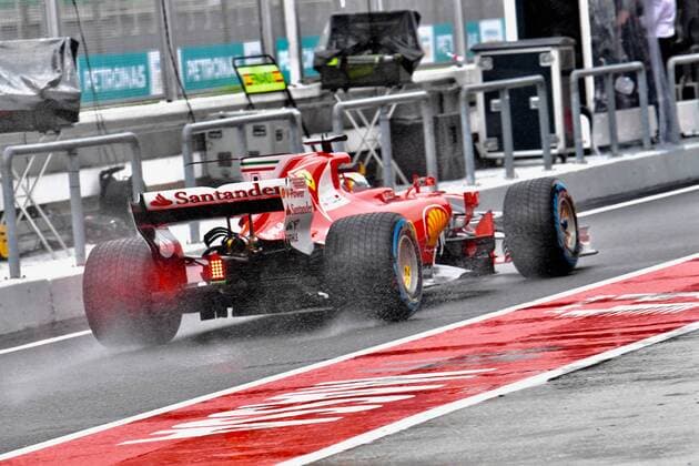 Sebastian Vettel (GER 5), Scuderia Ferrari, Grosser Preis von Malaysia 2017, 1tes freies Training, Motorsport, Formel 1, 29.09.2017, Kuala Lumpur Copyright: xAndre Eibner-Pressefotox EP_JAE