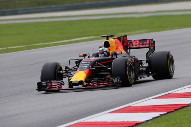 30.09.2017 - Free Practice 3, Daniel Ricciardo (AUS) Red Bull Racing RB13 Malaysian Grand Prix, Sepang 28 September - 1 October 2017 30.09.2017 - Free Practice 3, Daniel Ricciardo (AUS) Red Bull Racing RB13 
