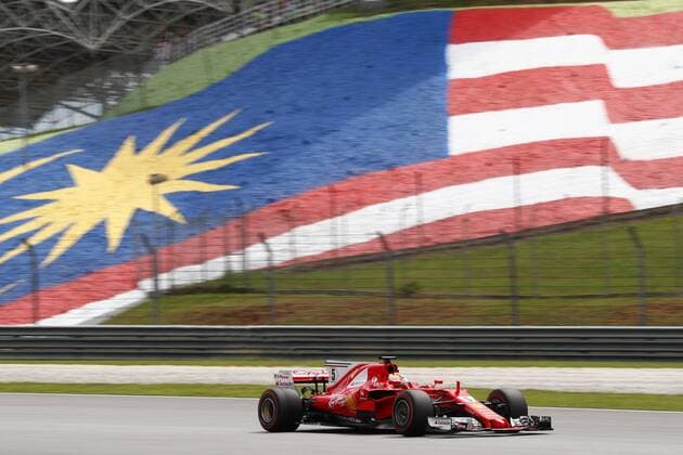 Motorsports: FIA Formula One World Championship WM Weltmeisterschaft 2017, Grand Prix of Malaysia, 5 Sebastian Vettel (GER, Scuderia Ferrari), Sepang Malaysia