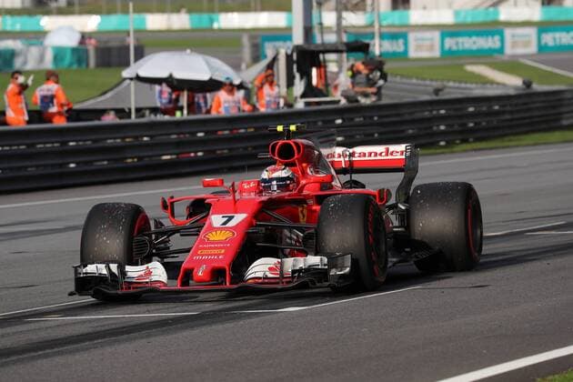 30.09.2017 - Qualifying, 2nd place Kimi Raikkonen (FIN) Scuderia Ferrari SF70H Malaysian Grand Prix, Sepang 28 September - 1 October 2017 30.09.2017 - Qualifying, 2nd place Kimi Raikkonen (FIN) Scuderia Ferrari SF70H 