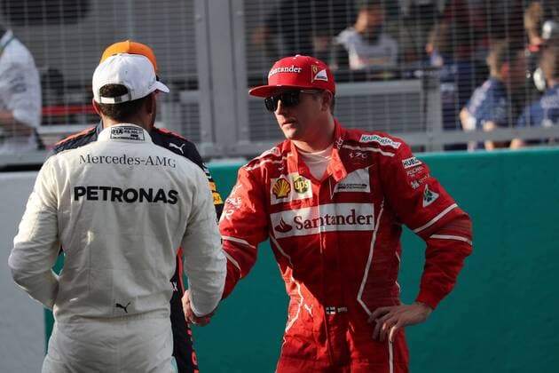 30.09.2017 - Qualifying, Lewis Hamilton (GBR) Mercedes AMG F1 W08 pole position and 2nd place Kimi Raikkonen (FIN) Scuderia Ferrari SF70H Malaysian Grand Prix, Sepang 28 September - 1 October 2017 30.09.2017 - Qualifying, Lewis Hamilton (GBR) Mercedes AMG F1 W08 pole position and 2nd place Kimi Raikkonen (FIN) Scuderia Ferrari SF70H 