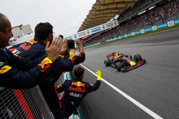 Motorsports: FIA Formula One World Championship WM Weltmeisterschaft 2017, Grand Prix of Malaysia, 33 Max Verstappen (NLD, Red Bull Racing), Sepang Malaysia