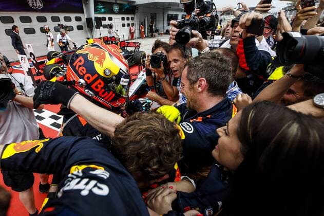 Motorsports: FIA Formula One World Championship WM Weltmeisterschaft 2017, Grand Prix of Malaysia, 33 Max Verstappen (NLD, Red Bull Racing), Sepang Malaysia