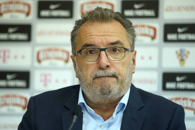 press conference PK Pressekonferenz of the Croatian national football team 02.10.2017., Croatia, Zagreb - Press Conference of the Croatian national football team before the last two qualifying match for the World Cup 2018 in Russia against Finland and Ukraine. Coach Ante Cacic.  GoranxStanzl PIXSELL